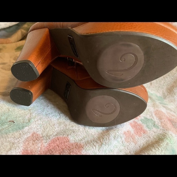 Vogue win em all southwest look wool and leather platform boots 8 - Picture 7 of 9